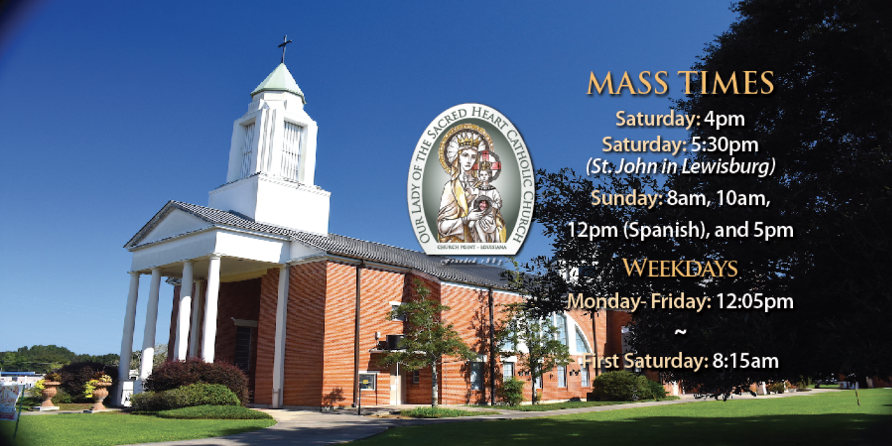 Our Lady of the Sacred Heart Catholic Church Church Point, LA